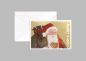 Preview: 10 x Weihnachtsmann Karte A5