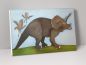 Preview: Triceratops - Leinwandbild 60x80cmx2cm