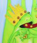 Preview: - Leinwanddruck von Frosch Luca 40x60x2cm