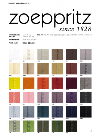 ZOEPPRITZ - Soft-Fleece - mit individueller Bestickung